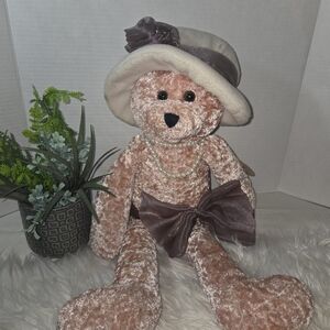 Chantilly Lane Musical And Movable 22" Teddy Bear, Song  "LOVE"